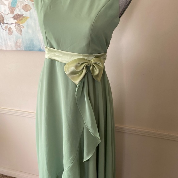 DIDEYTTAWL 💚SAGE GREEN💚 SPECIAL OCCASIONS DRESS GIRL SIZE 14 🌟NWT🌟 - Picture 7 of 16